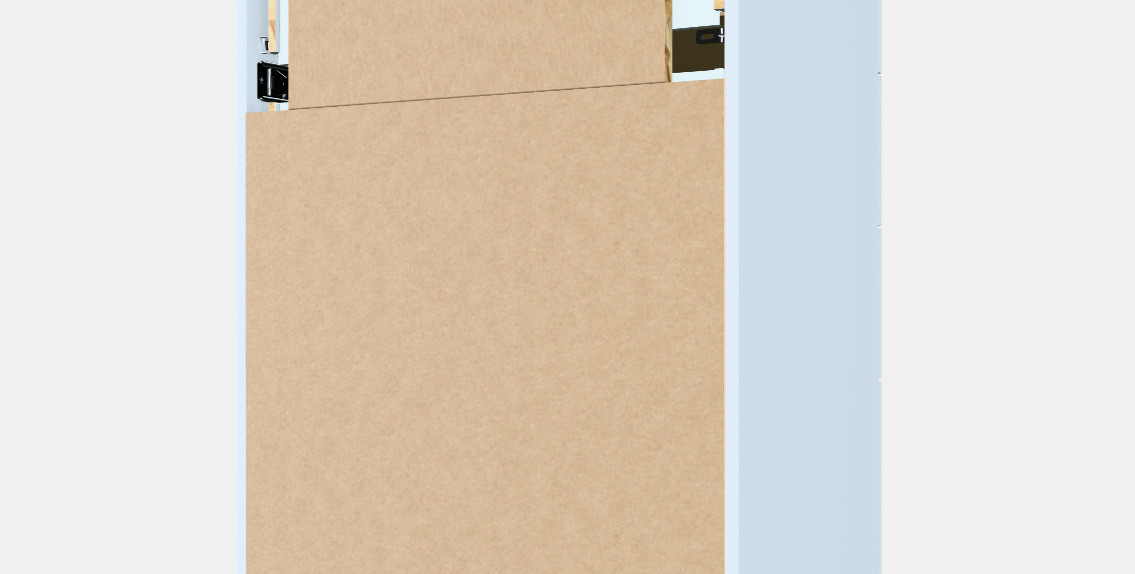 VIHALS Chest of 4 drawers 3D model_4