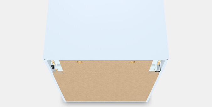 VIHALS Chest of 4 drawers 3D model 3