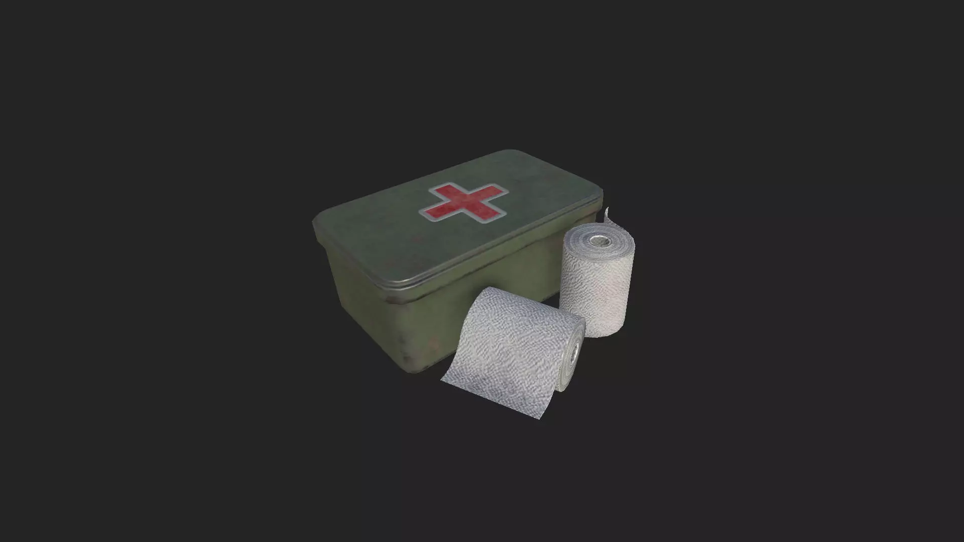 Medical 3D Model 001 Low-poly 3D model_0