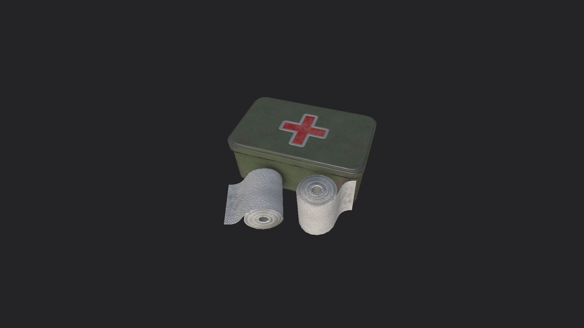 Medical 3D Model 001 Low-poly 3D model_1