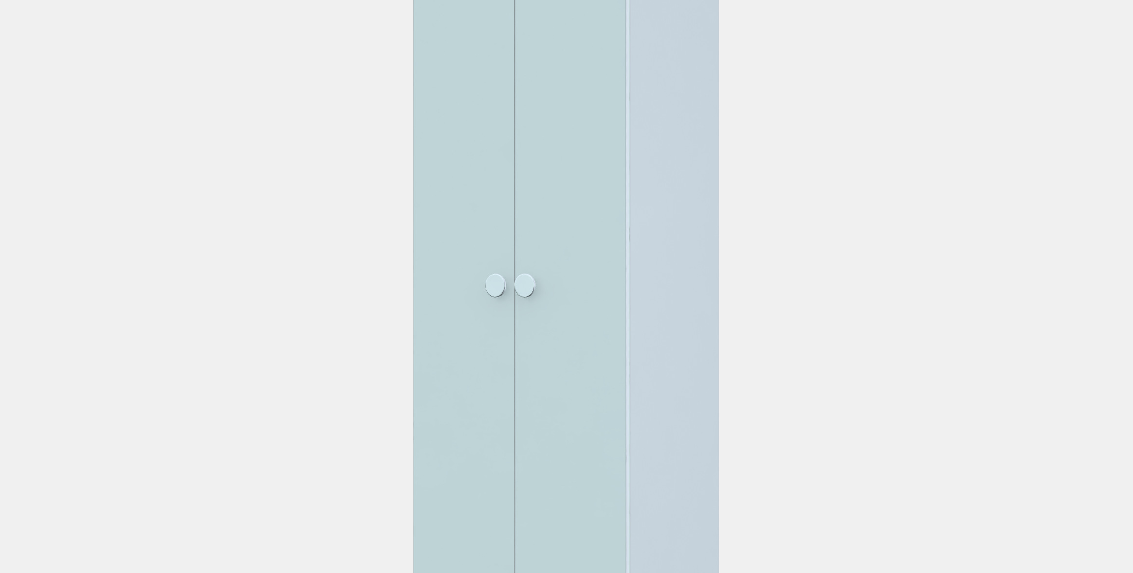 GODISHUS Wardrobe Low-poly 3D model_13