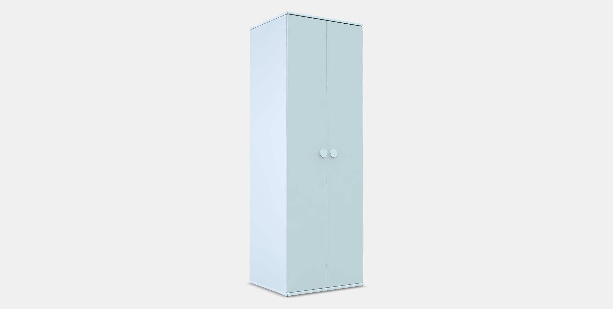 GODISHUS Wardrobe Low-poly 3D model_3