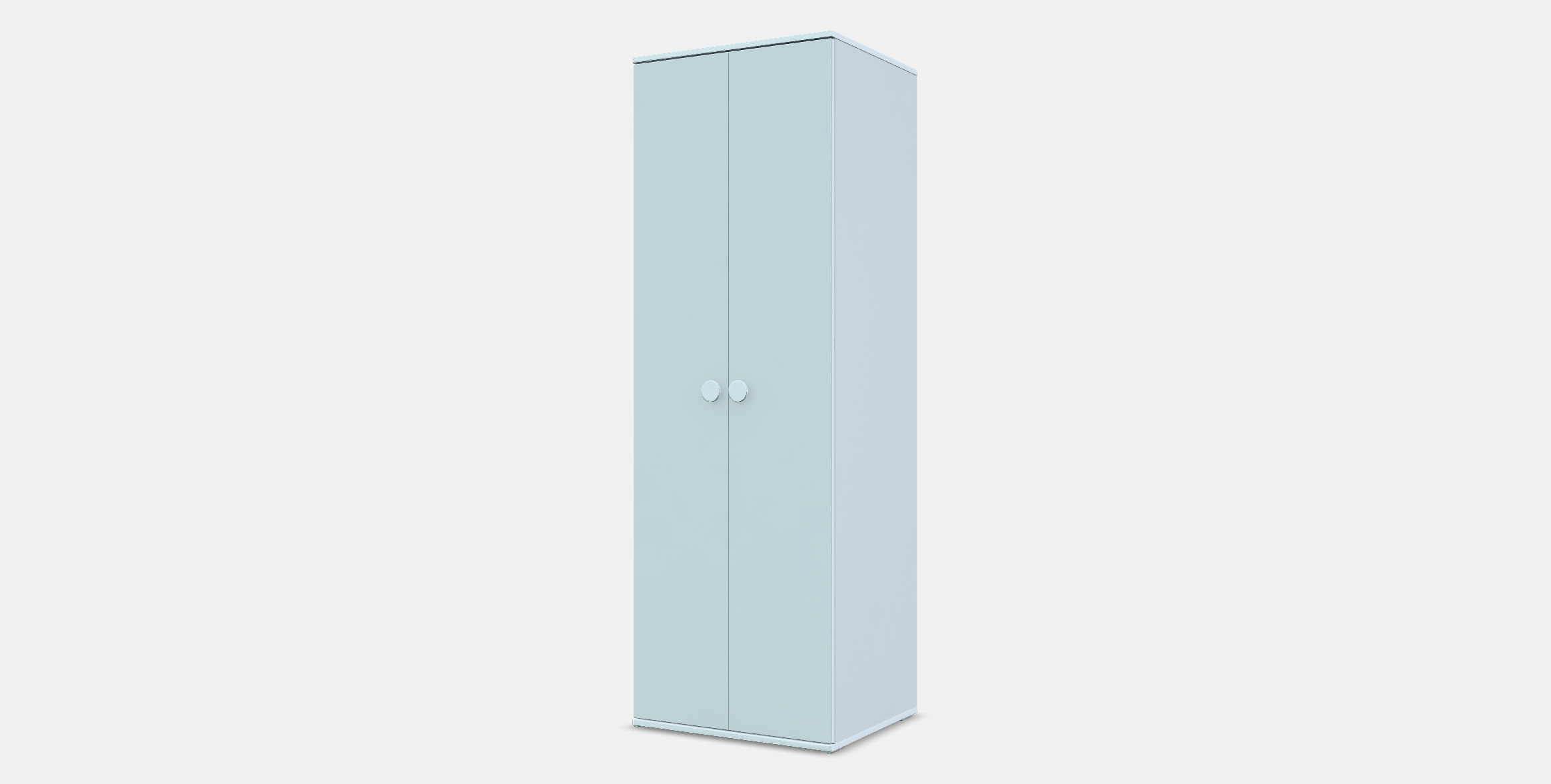 GODISHUS Wardrobe Low-poly 3D model_12