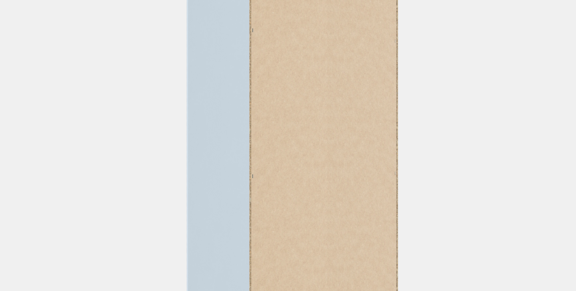 GODISHUS Wardrobe Low-poly 3D model_9