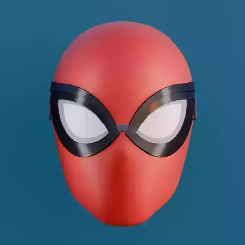 Spider-Man Faceshell - Your Friendly Neighborhood Spider-Man 3D print model