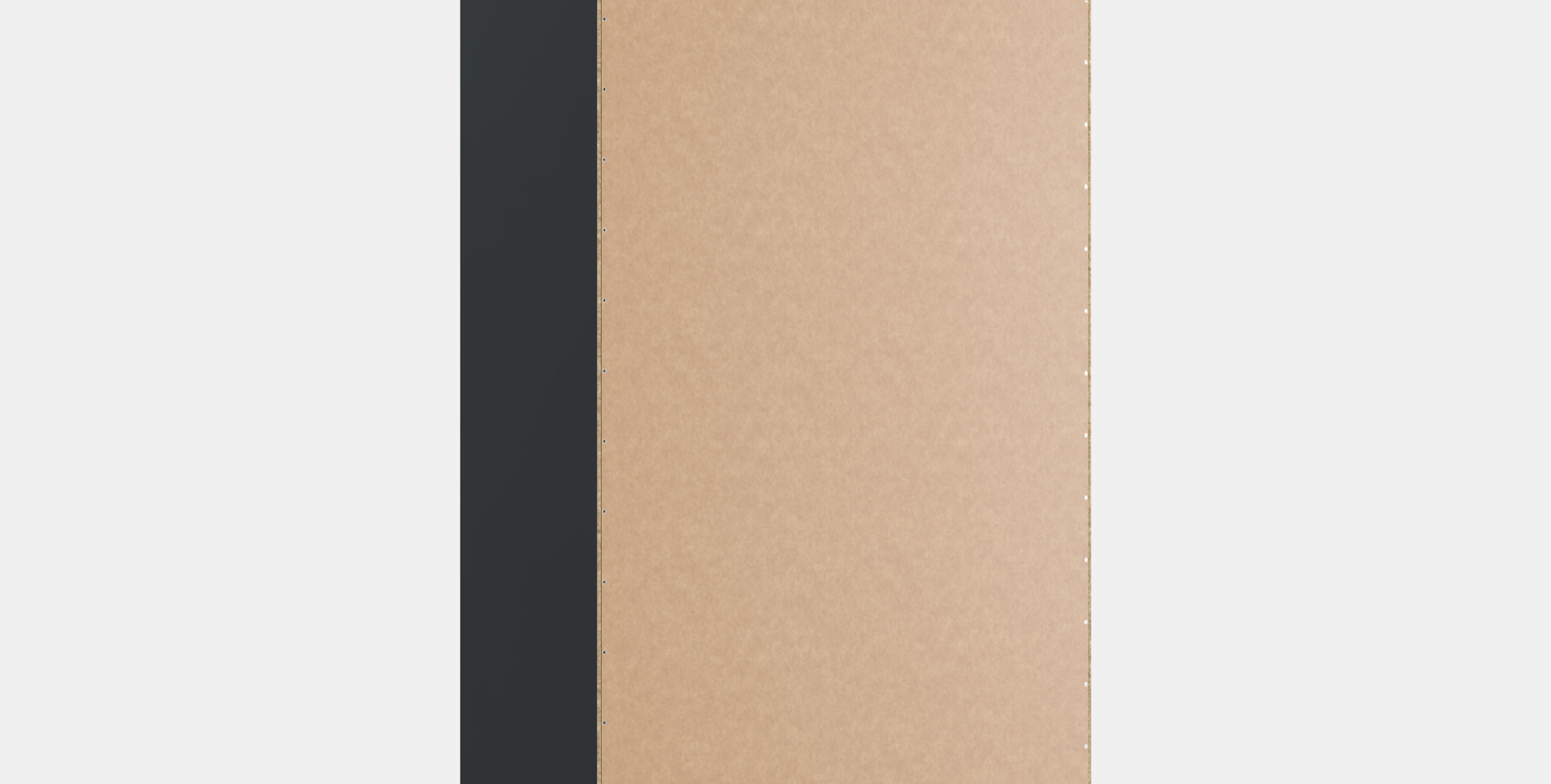 PAX Wardrobe frame 4 3D model_4