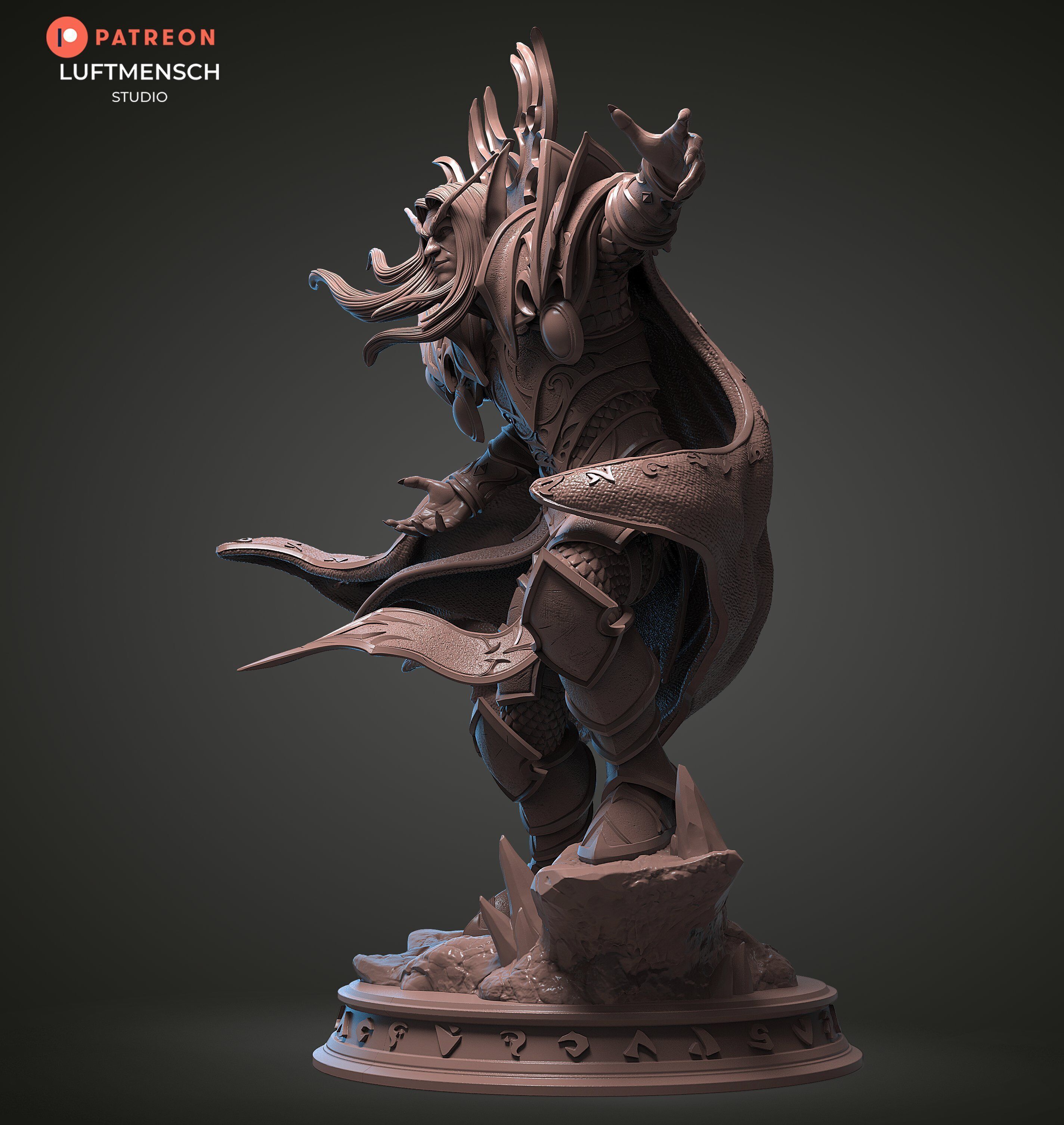 Kaelthas STL 3D print model_5