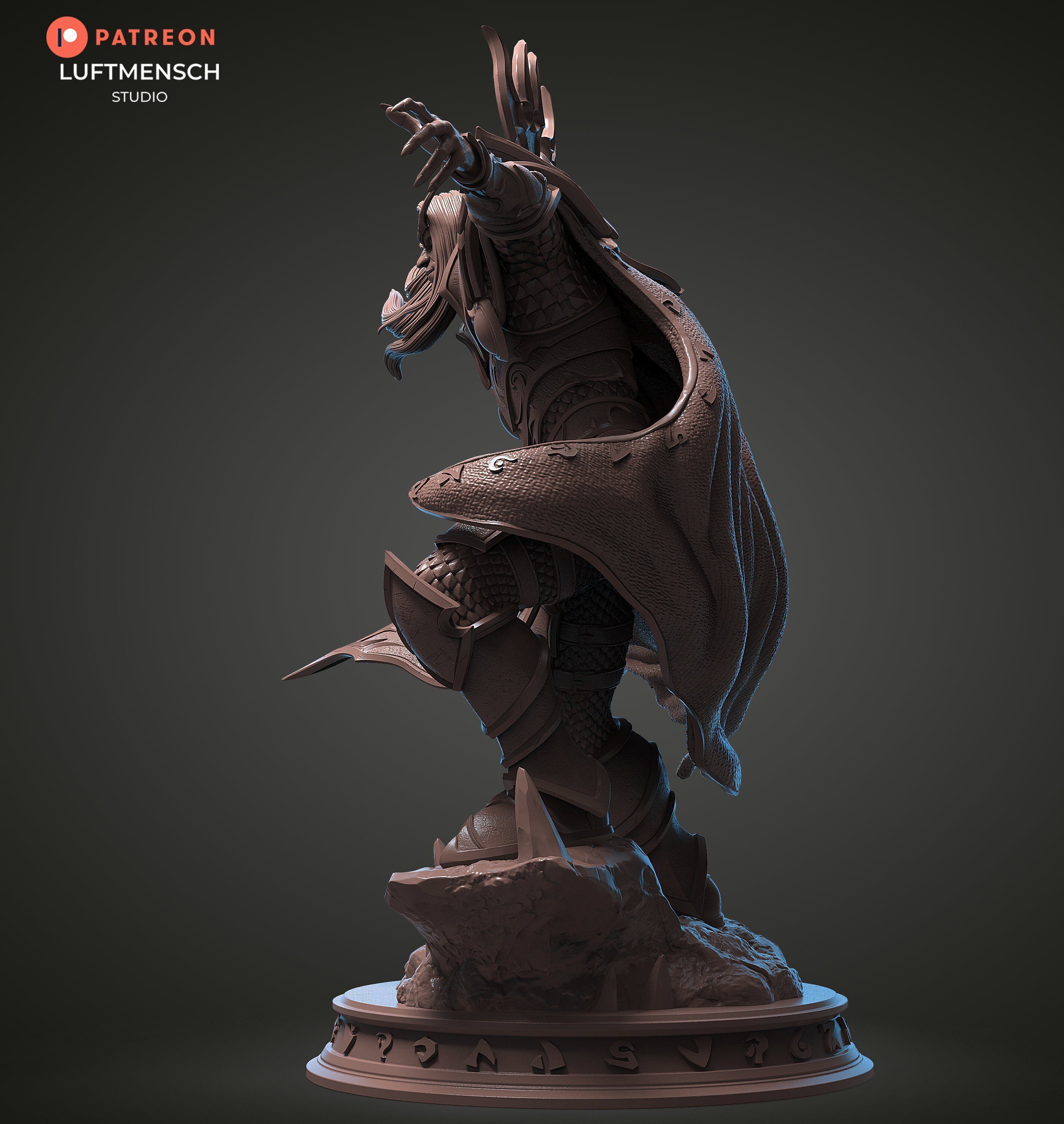 Kaelthas STL 3D print model_6