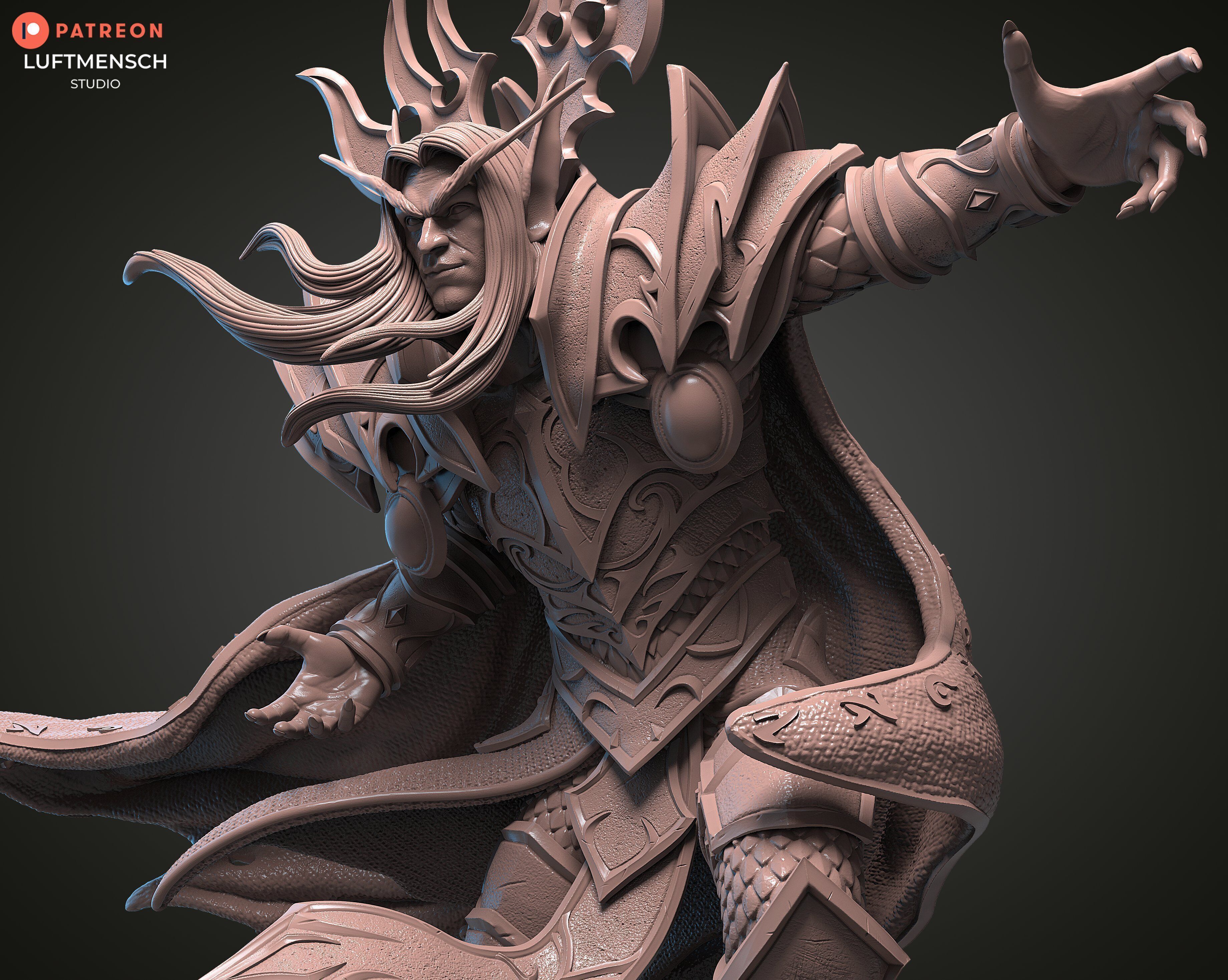Kaelthas STL 3D print model_7