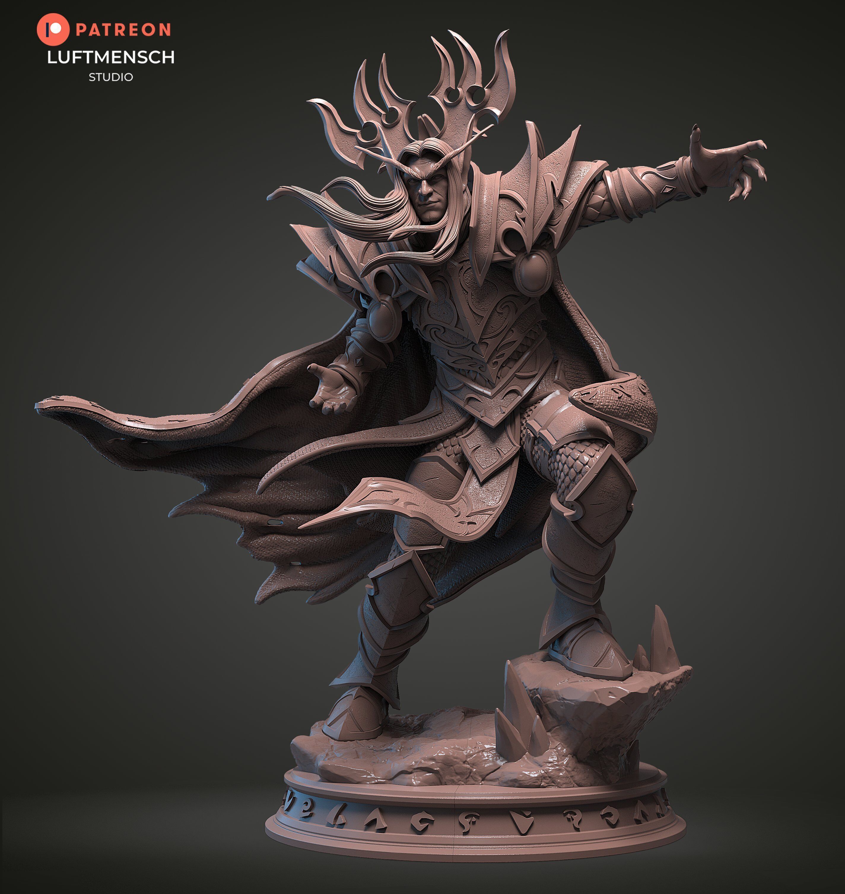 Kaelthas STL 3D print model_1