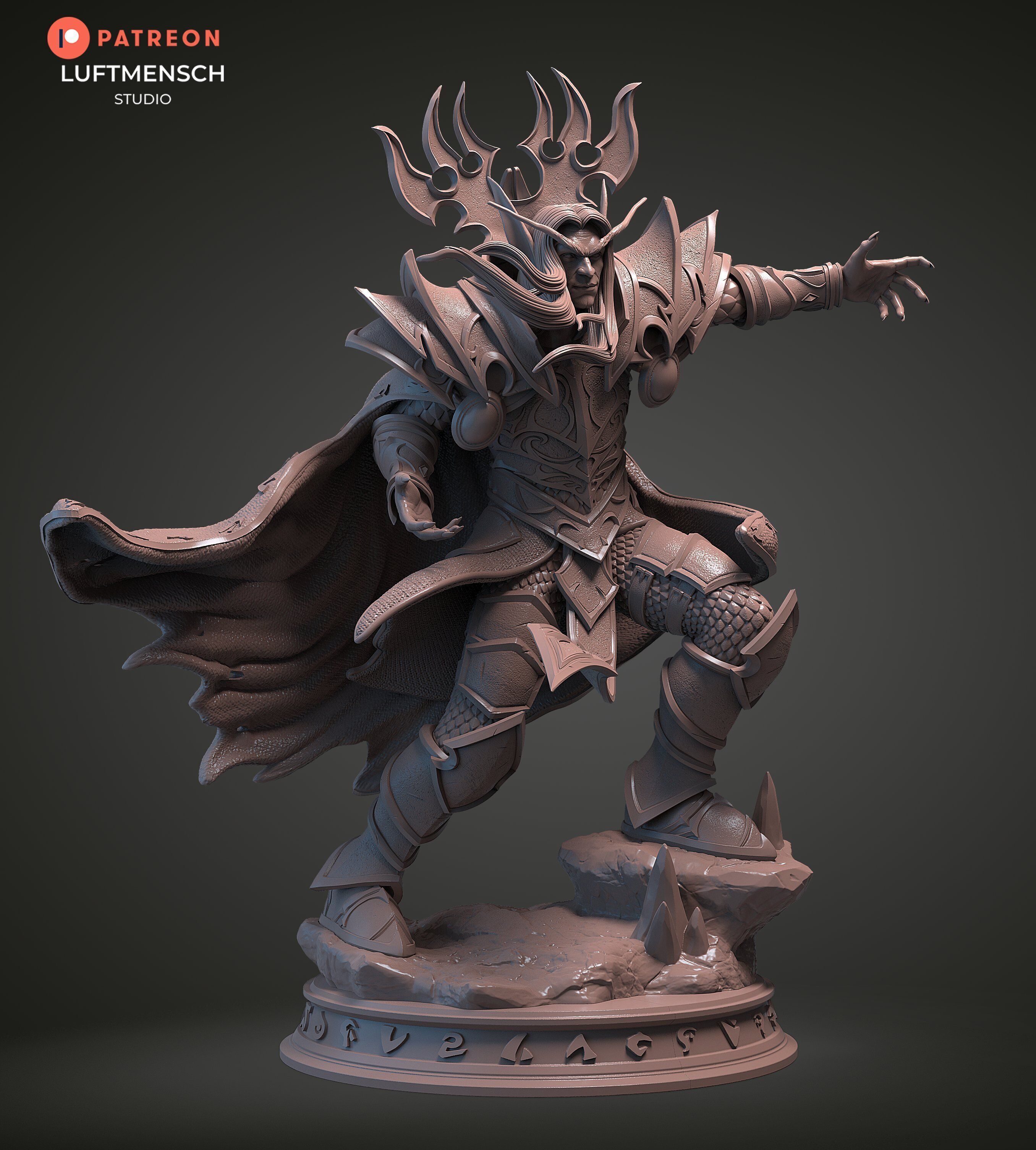 Kaelthas STL 3D print model_3