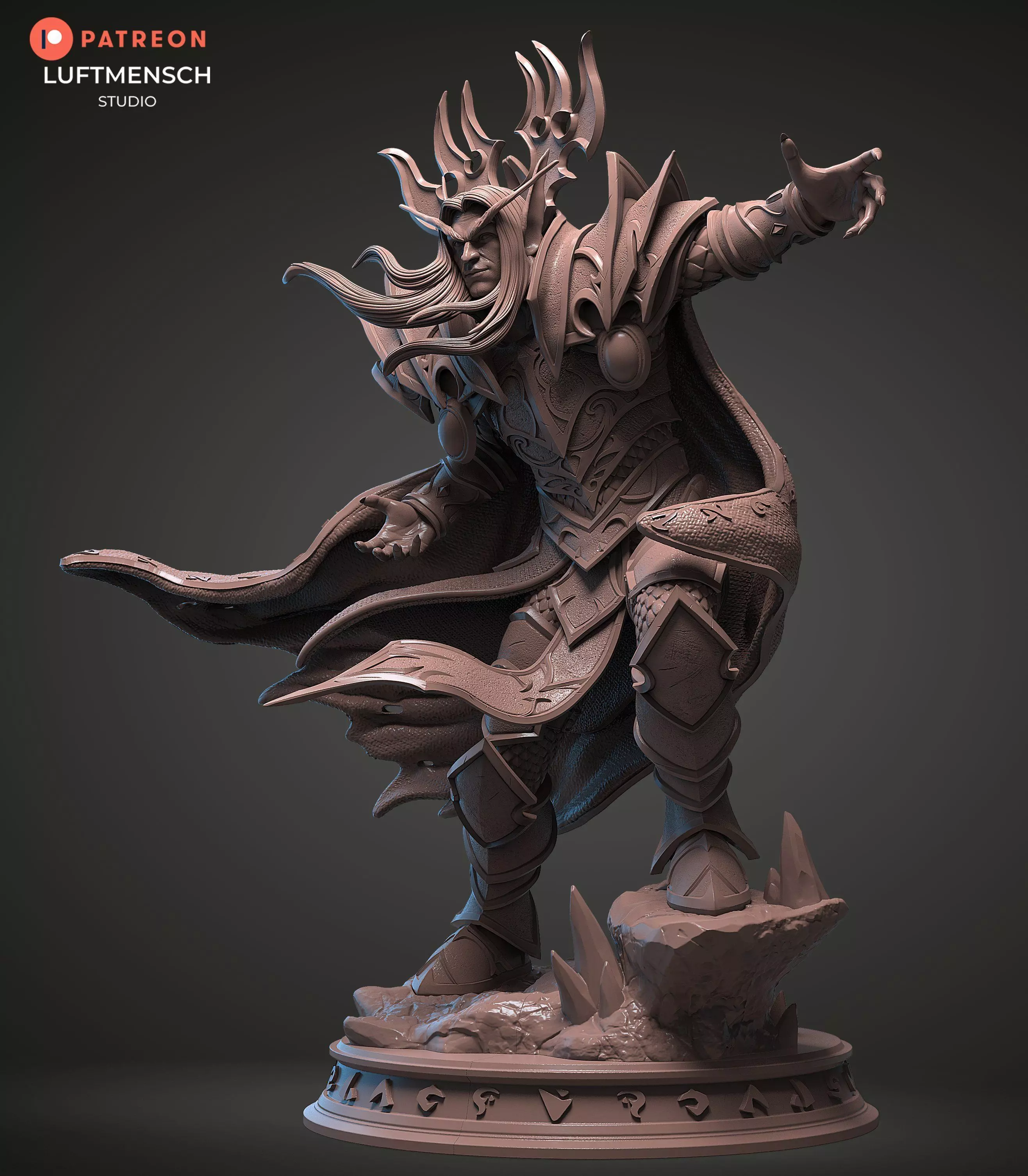 Kaelthas STL 3D print model_0