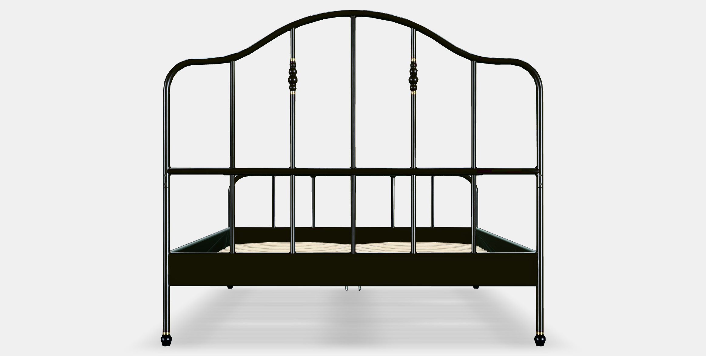 SAGSTUA Bed frame Low-poly 3D model_15