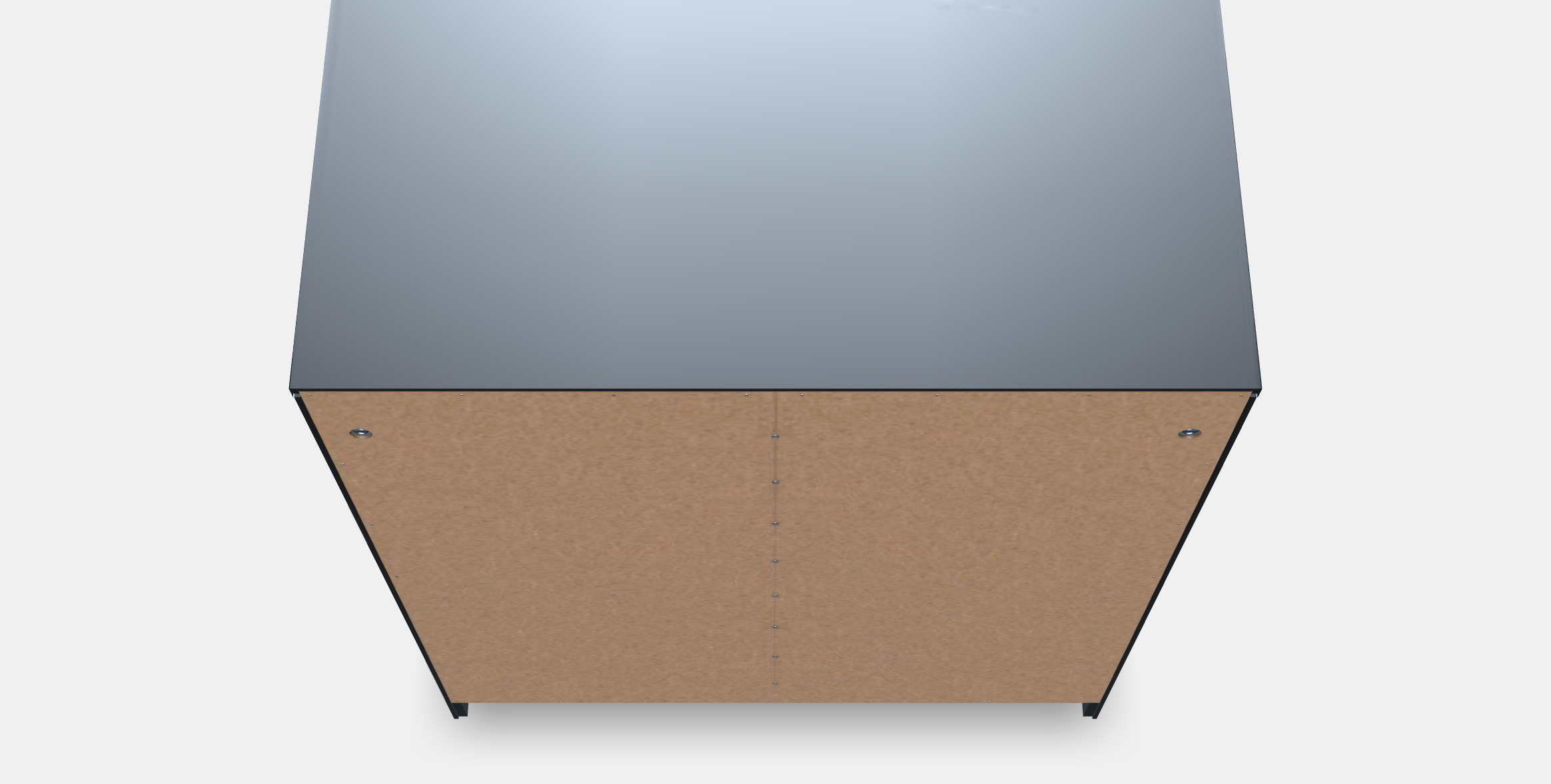 BRIMNES Cabinet with doors 3D model_3