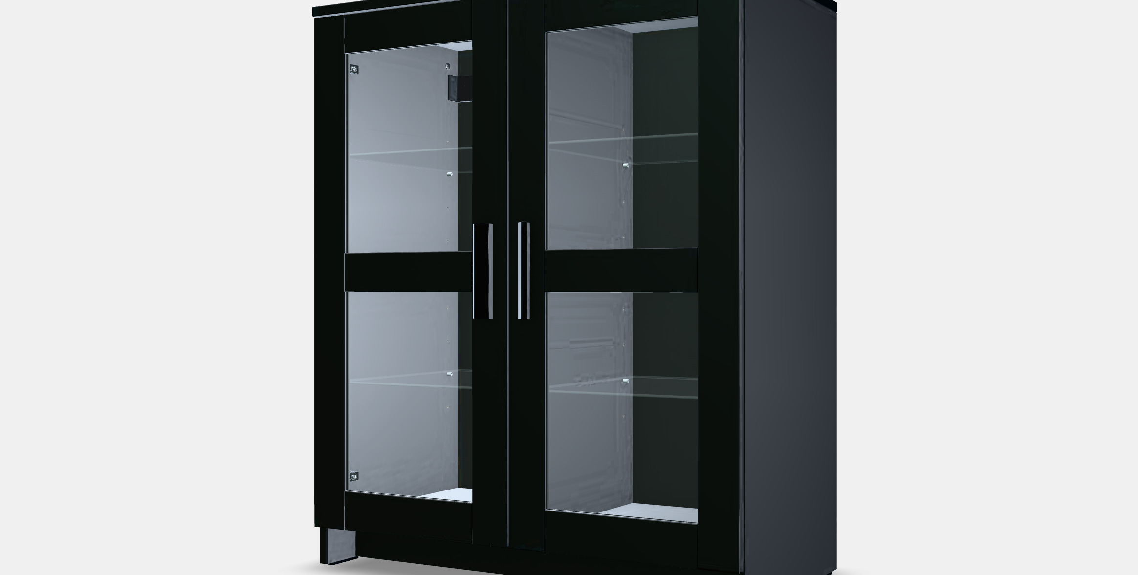 BRIMNES Cabinet with doors 3D model_12