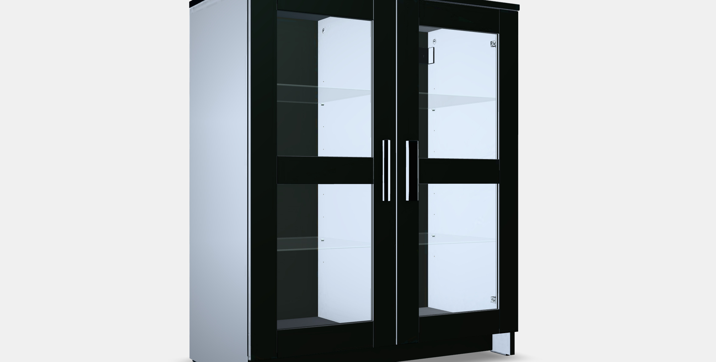 BRIMNES Cabinet with doors 3D model_9