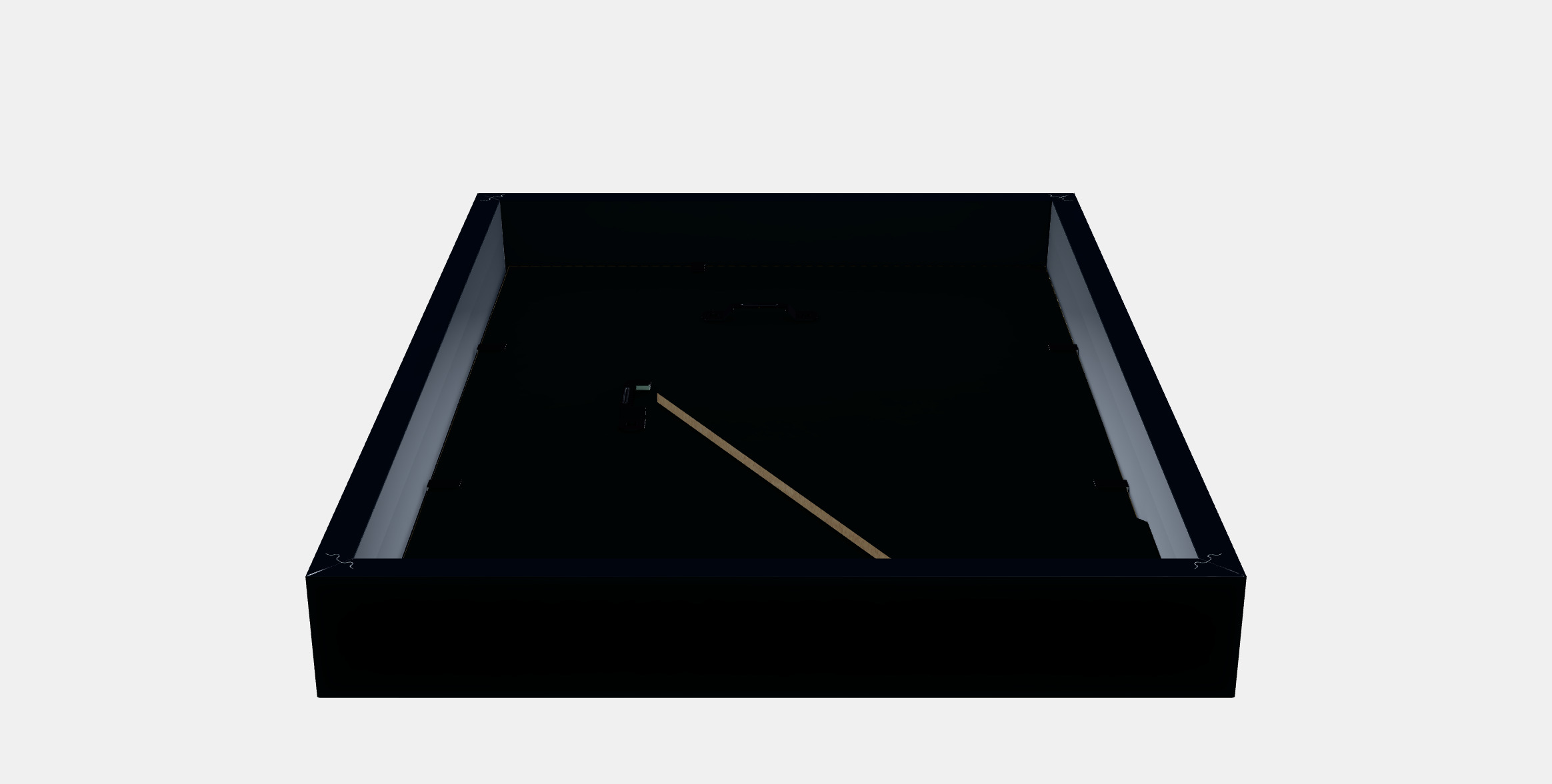 RIBBA Frame Low-poly 3D model_8