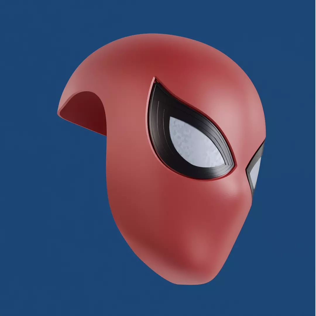 Brand New Day - Spider-Man Faceshell Mask 3D print model_4