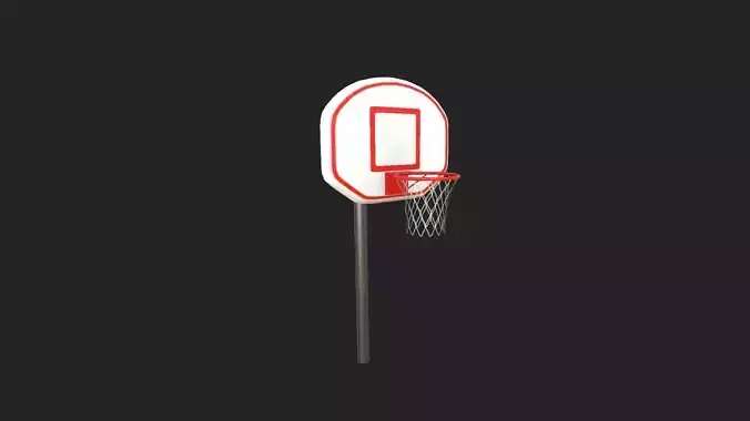 BasketballHoop 3D Model 001