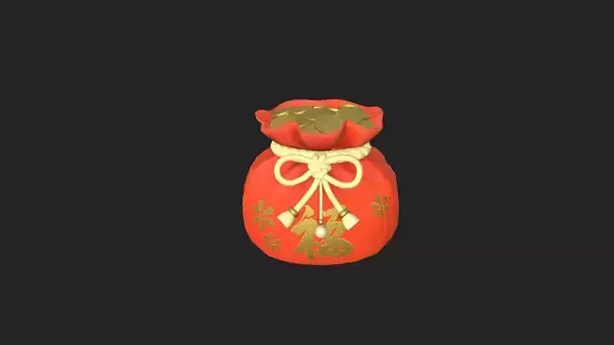 Blessing bag 3D Model 001