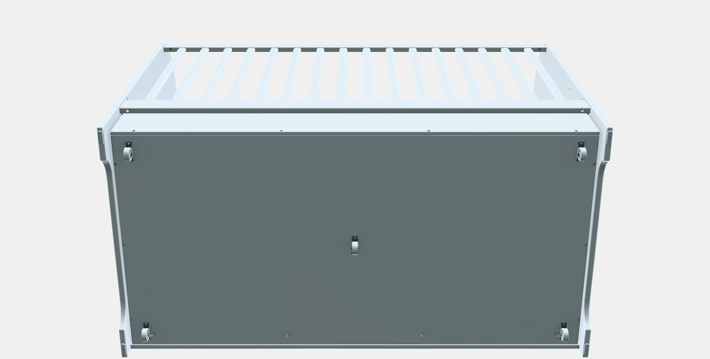 GONATT Cot with drawer 3D model_8