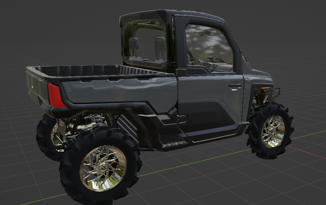 RANGER CREW XD 1500 NorthStar Edition 2 door 3D model_1