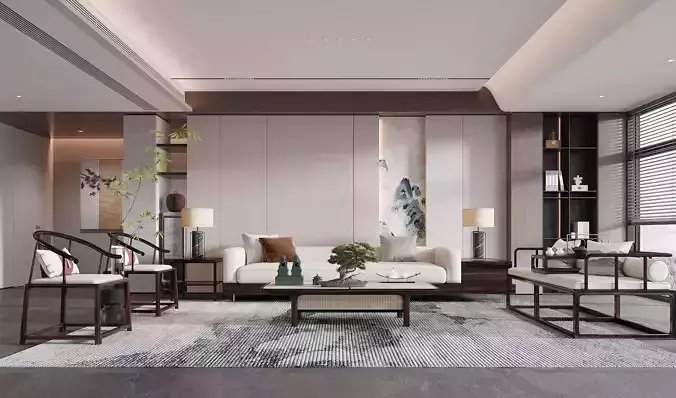 chinese apartment interior    