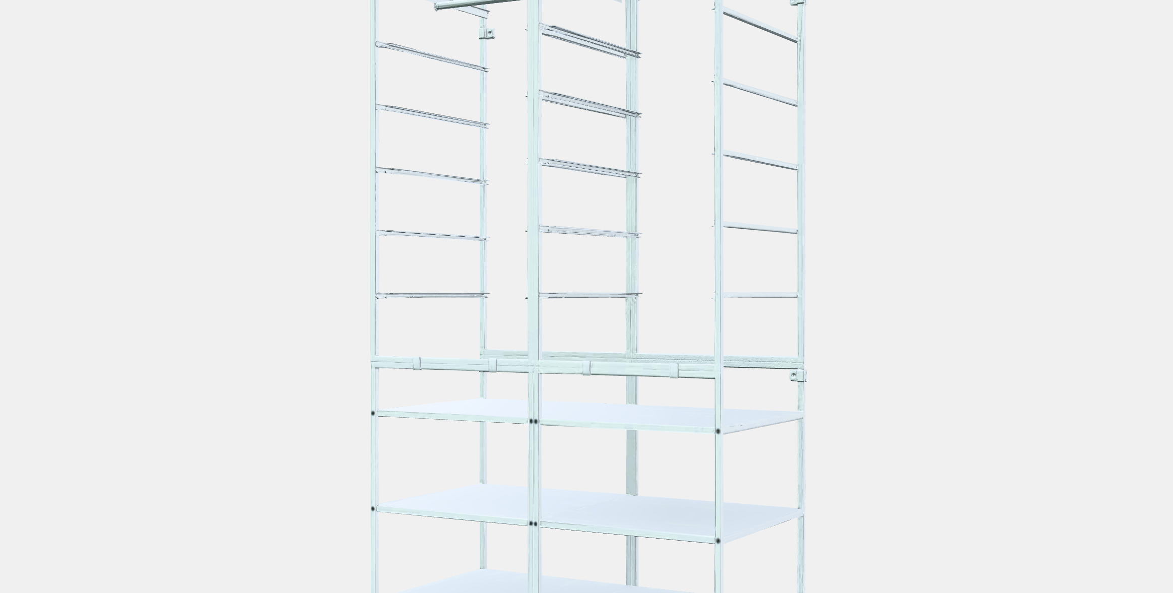 JONAXEL Wardrobe combination Low-poly 3D model_13