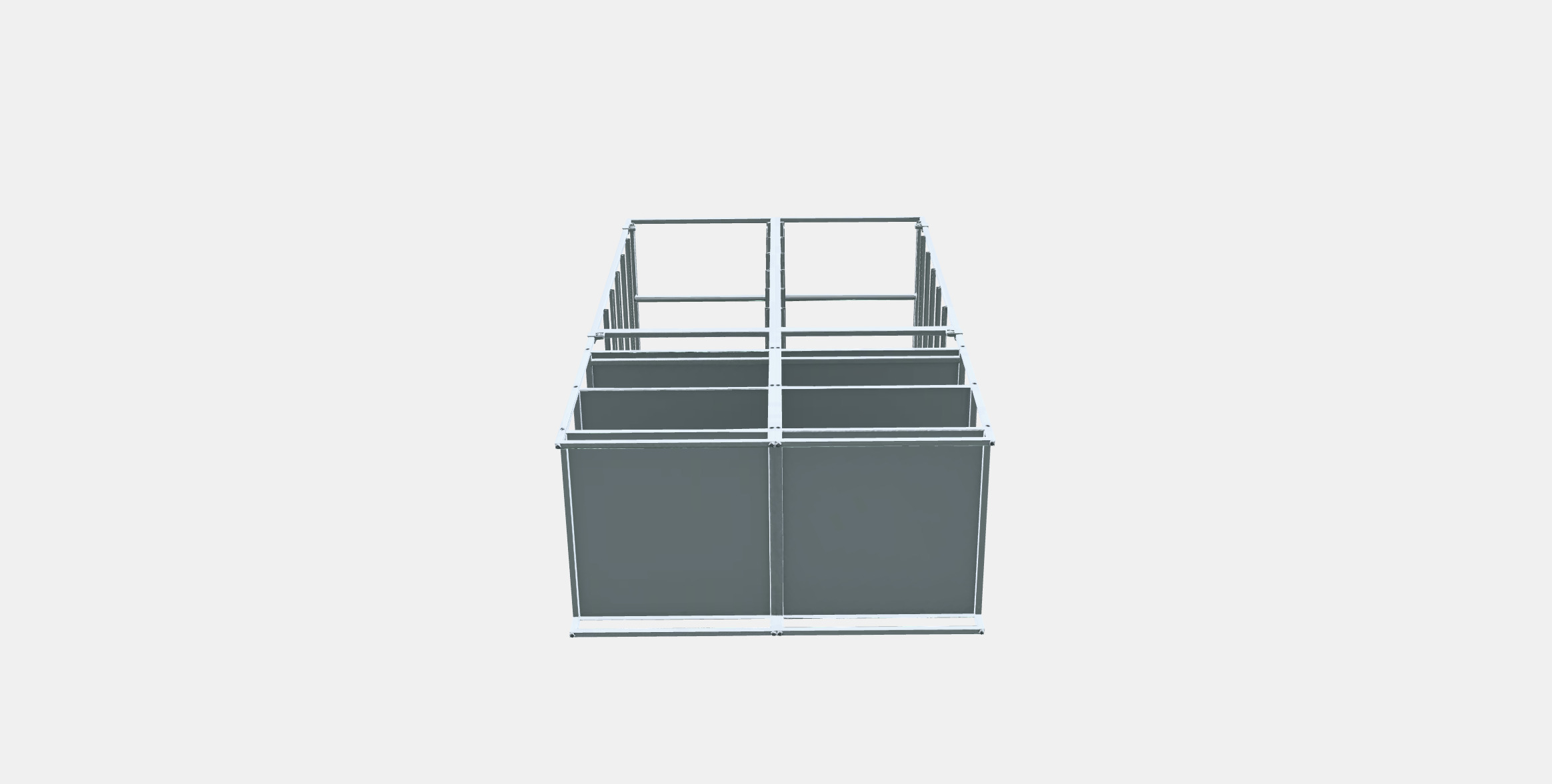 JONAXEL Wardrobe combination Low-poly 3D model_7