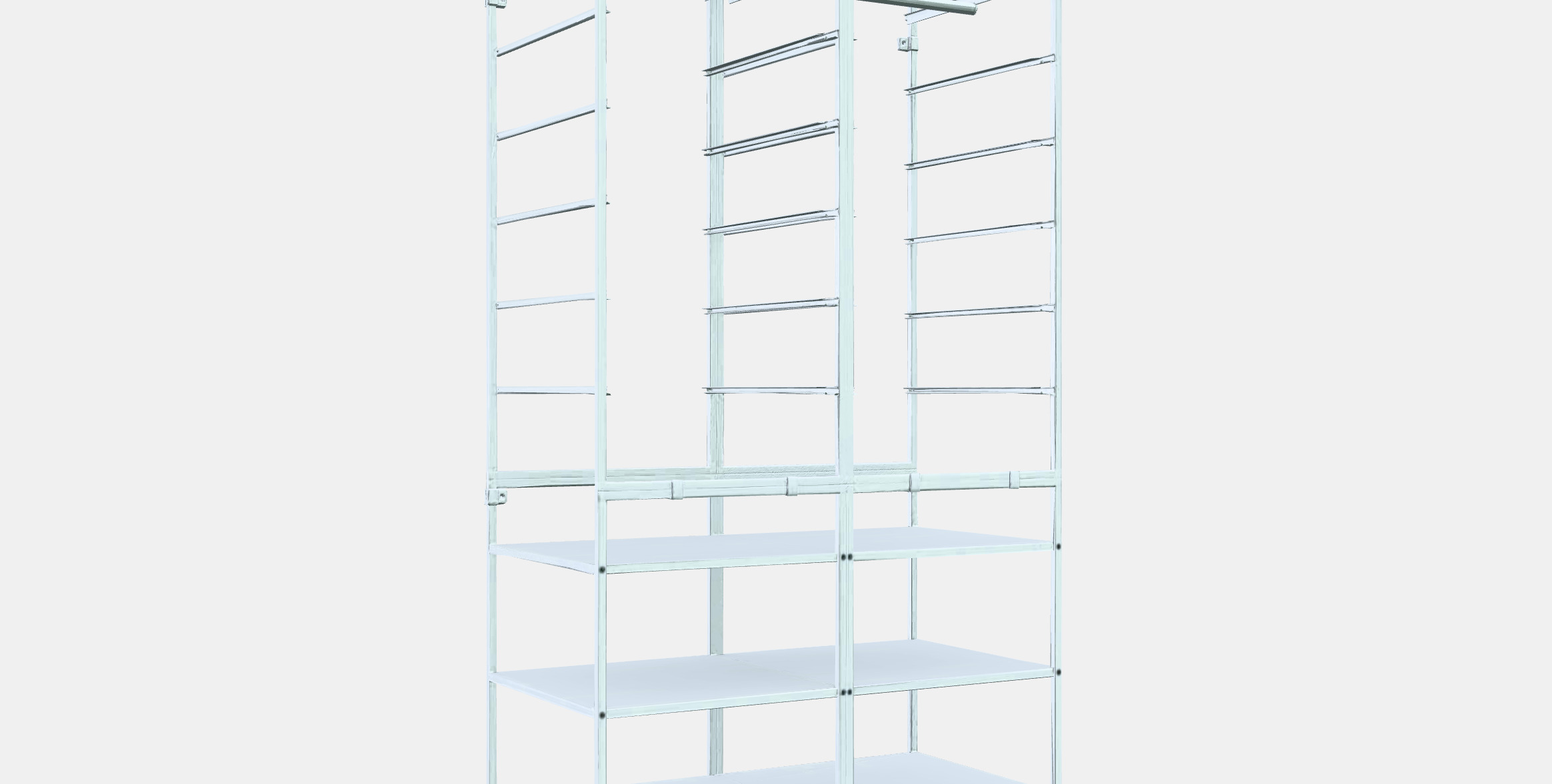 JONAXEL Wardrobe combination Low-poly 3D model_9