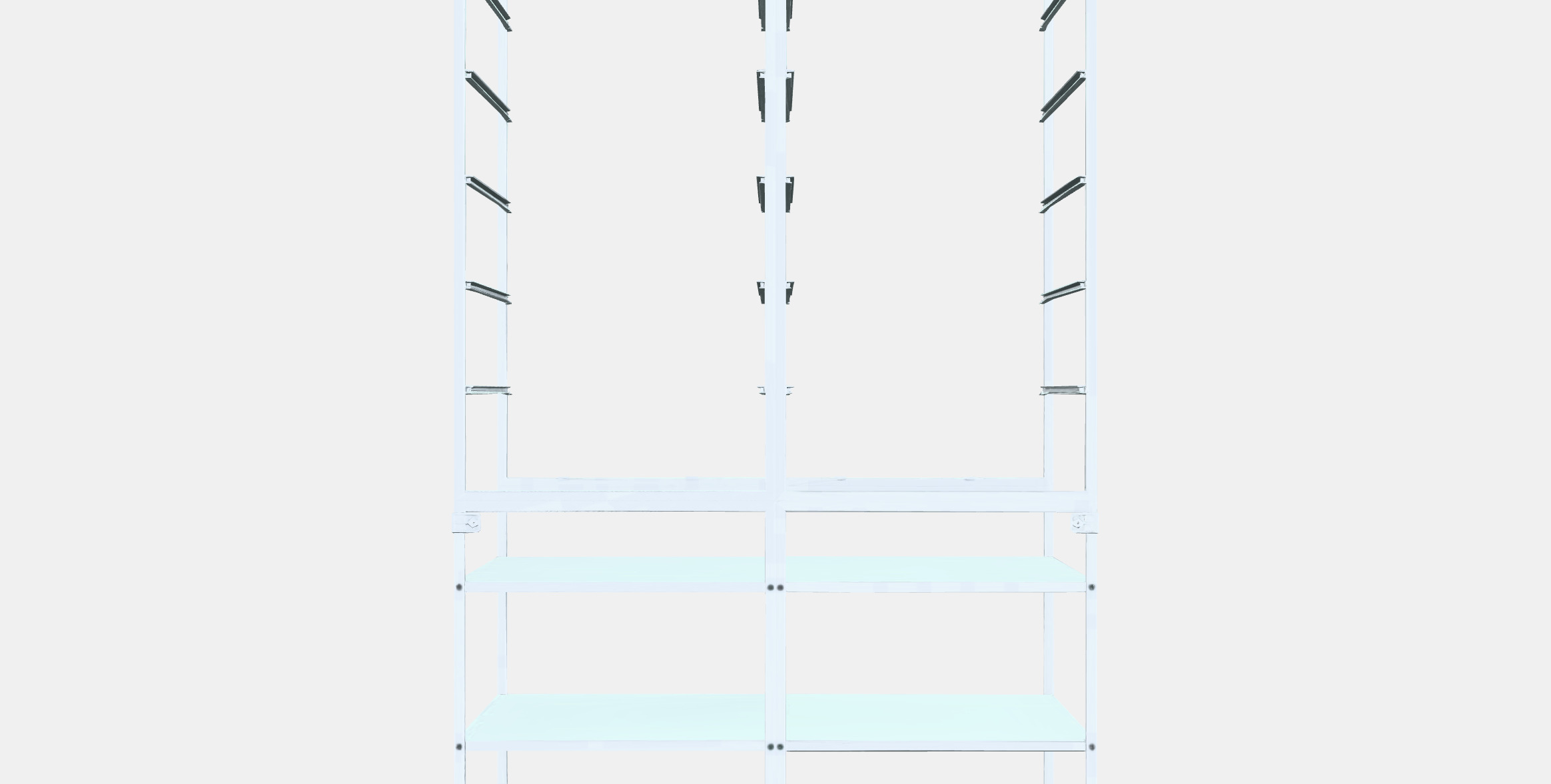 JONAXEL Wardrobe combination Low-poly 3D model_15