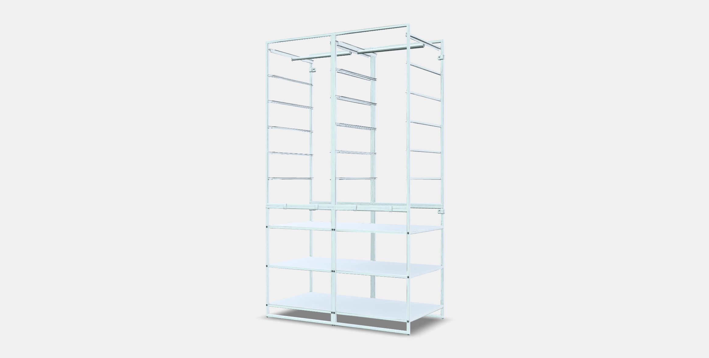 JONAXEL Wardrobe combination Low-poly 3D model_12