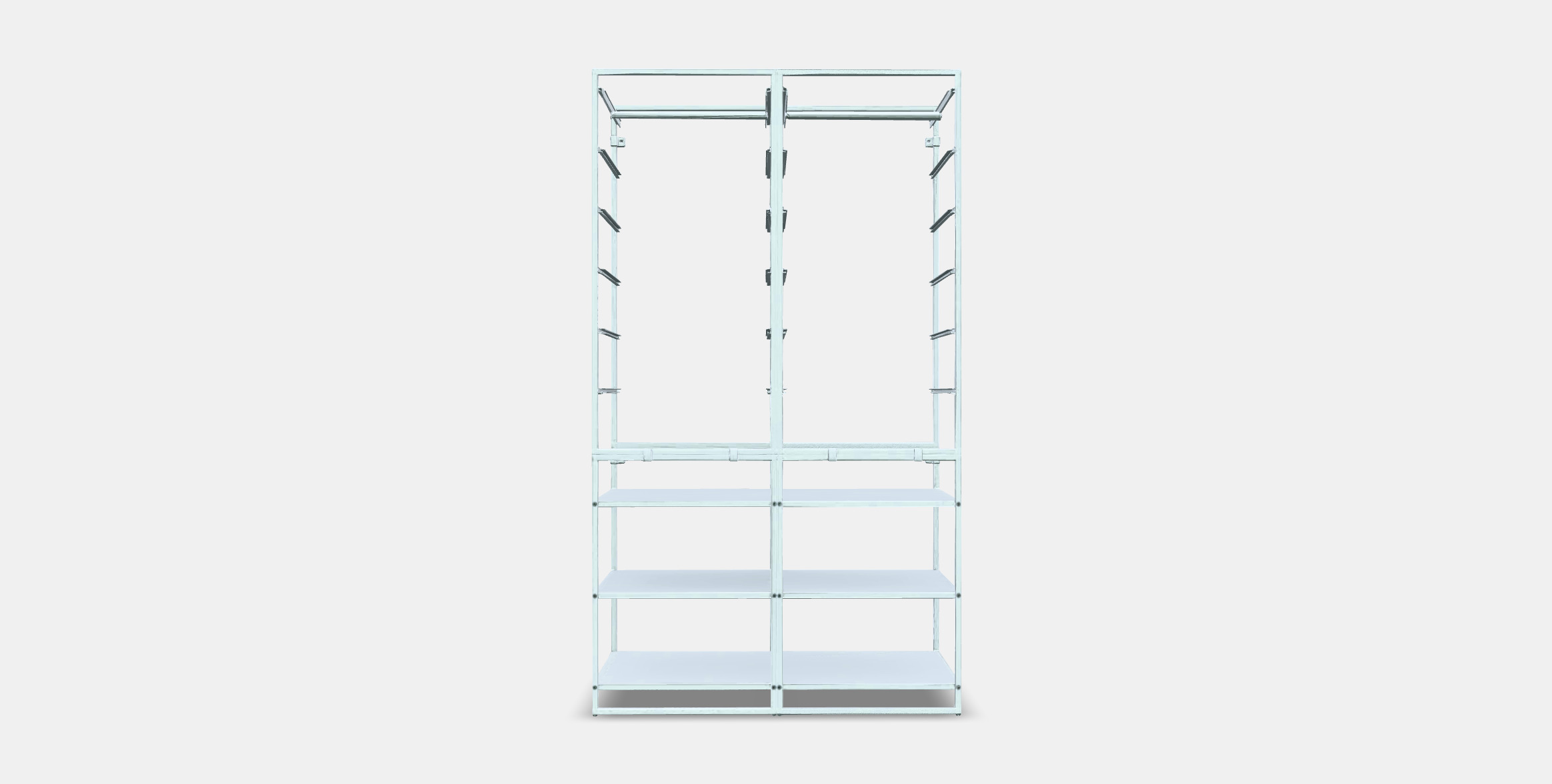JONAXEL Wardrobe combination Low-poly 3D model_10