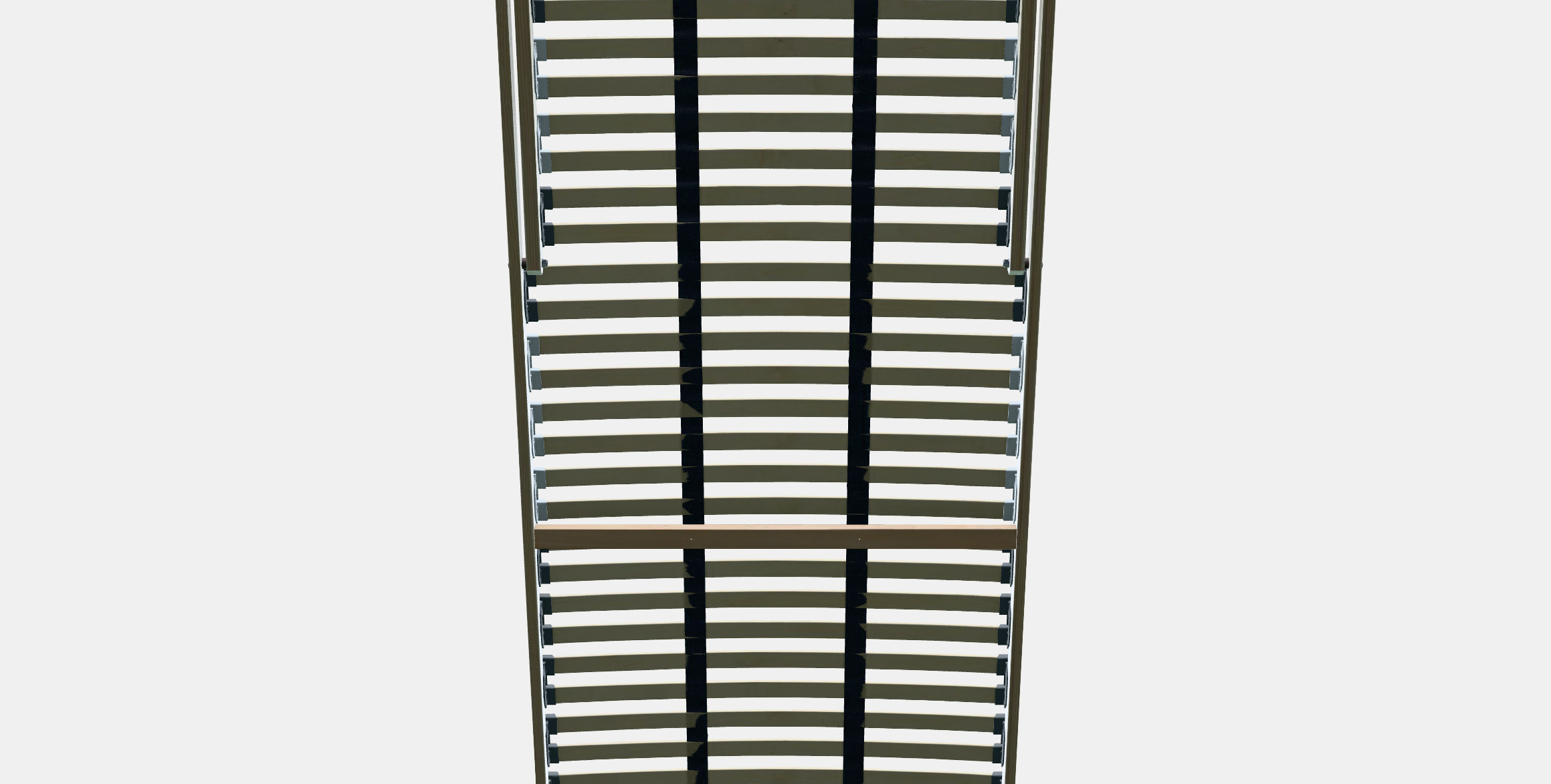 LONSET Slatted bed base adjustable 3D model_7