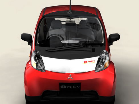 Mitsubishi i i MIEV 3D model_2