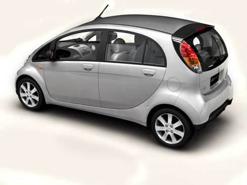 Mitsubishi i i MIEV 3D model_9