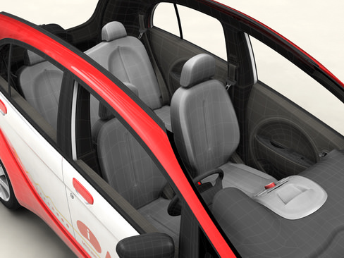 Mitsubishi i i MIEV 3D model_6