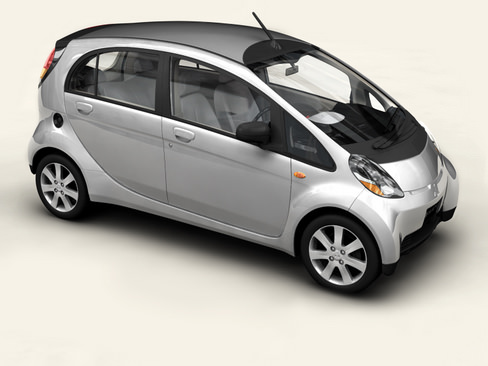 Mitsubishi i i MIEV 3D model_8