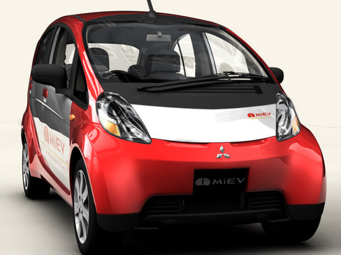 Mitsubishi i i MIEV 3D model_5