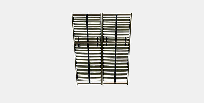 LEIRSUND Slatted bed base 1 3D model 7