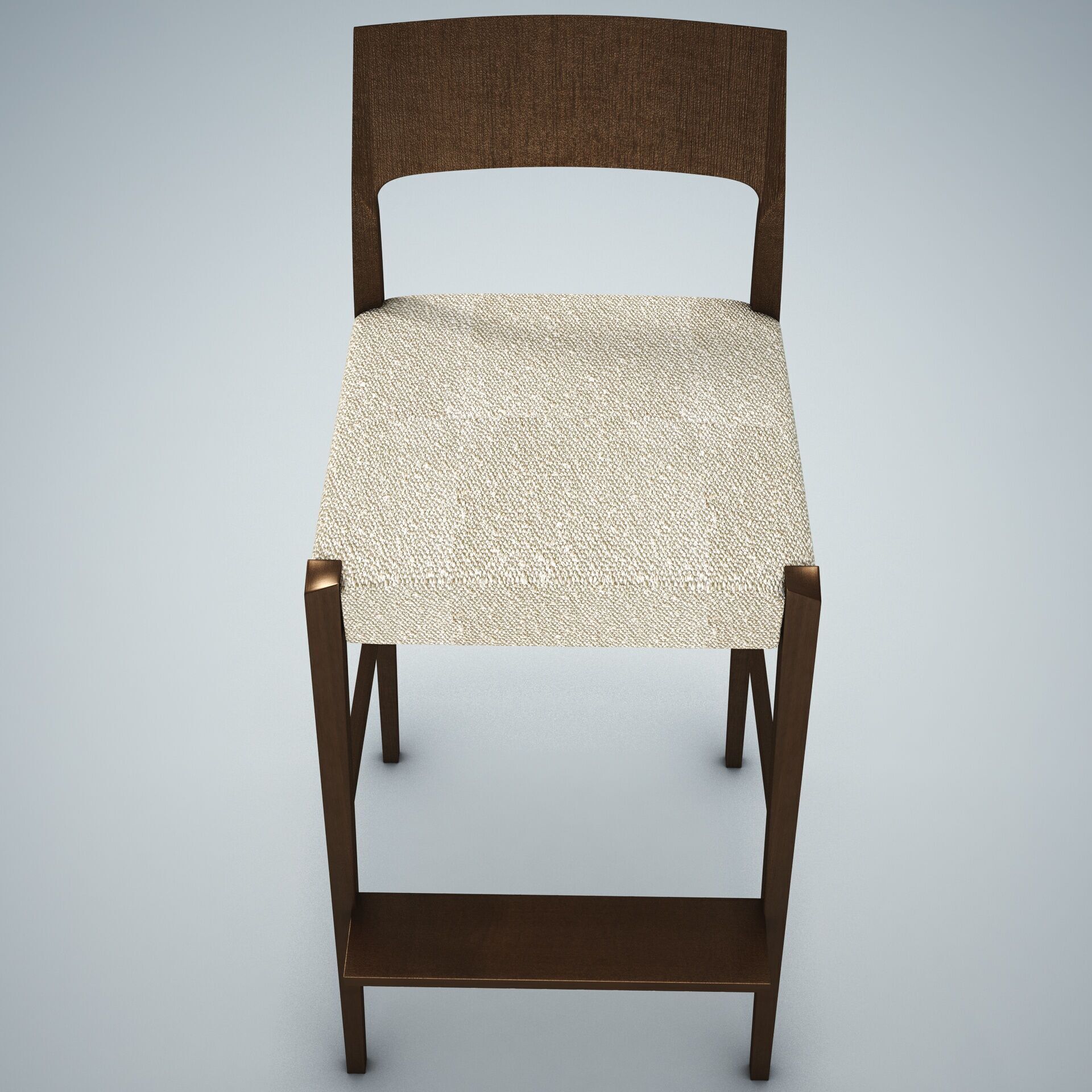 Forms Bar Stool HD 3D model_8