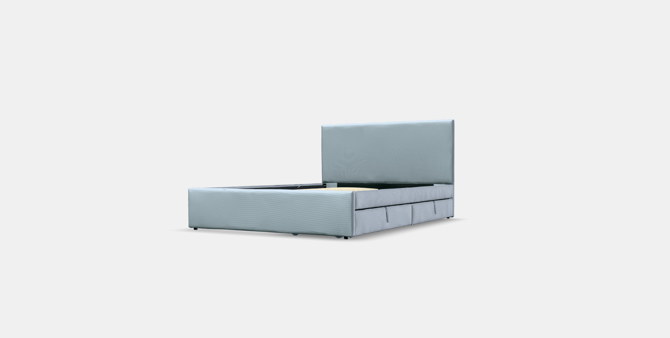 GLADSTAD Upholstered bed 2 storage boxes 1 3D model_11