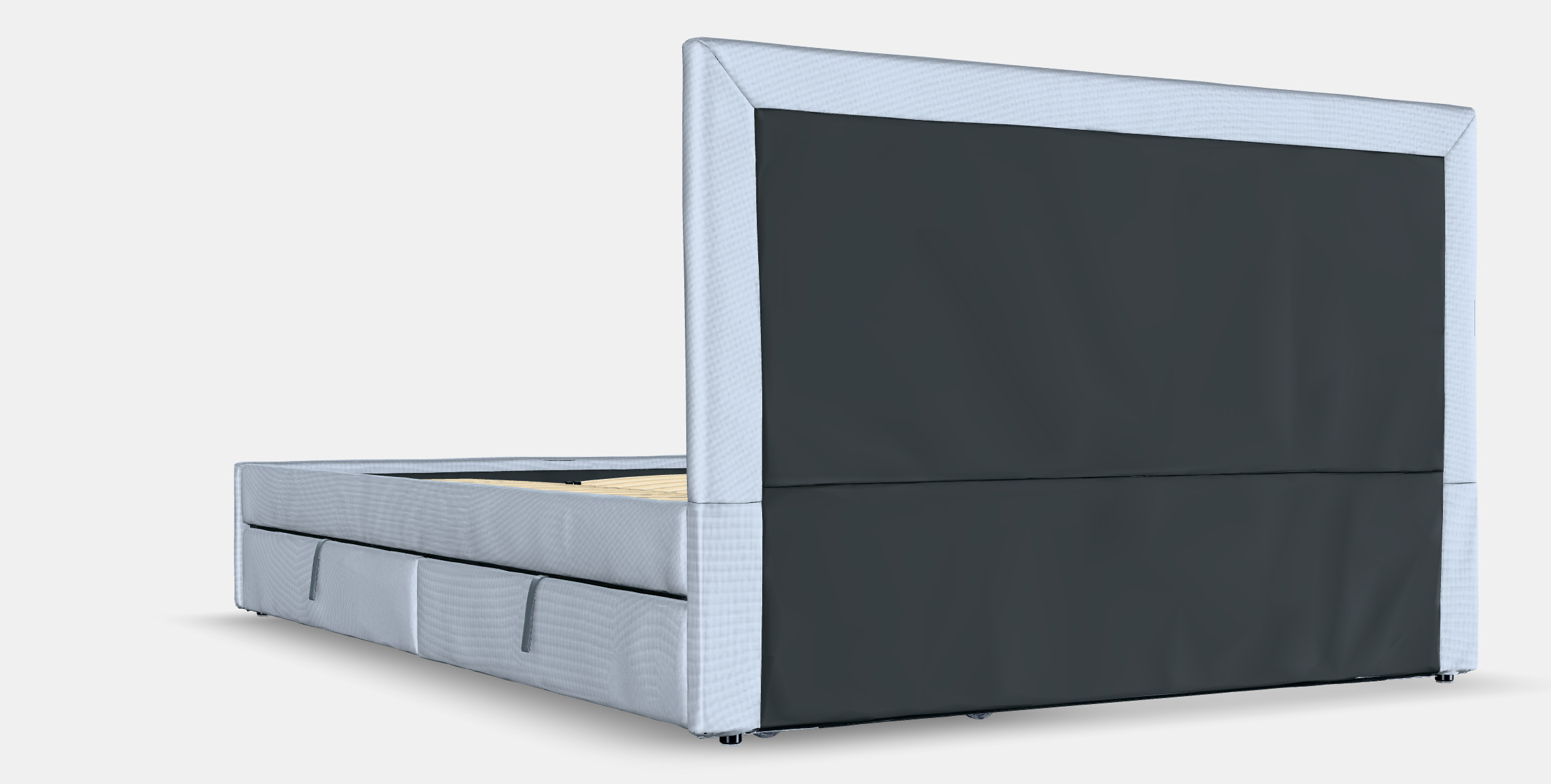 GLADSTAD Upholstered bed 2 storage boxes 1 3D model_4