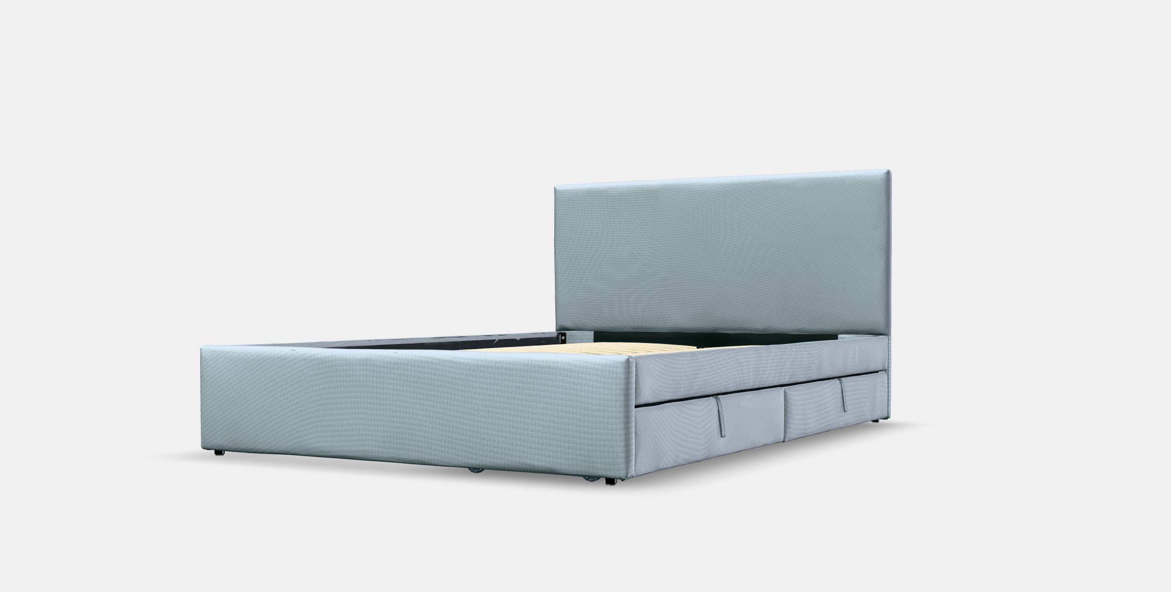 GLADSTAD Upholstered bed 2 storage boxes 1 3D model_13