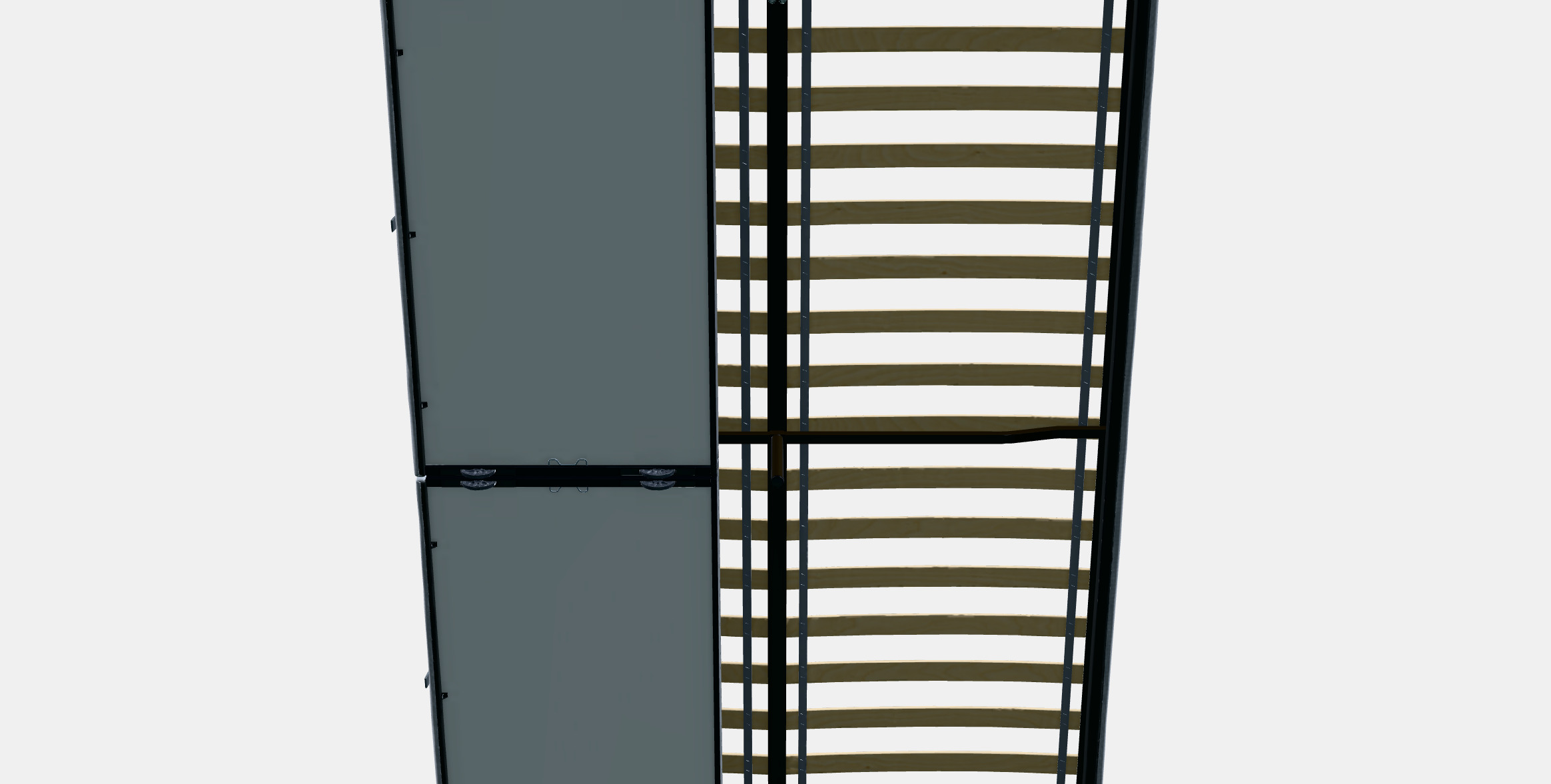 GLADSTAD Upholstered bed 2 storage boxes 1 3D model_6