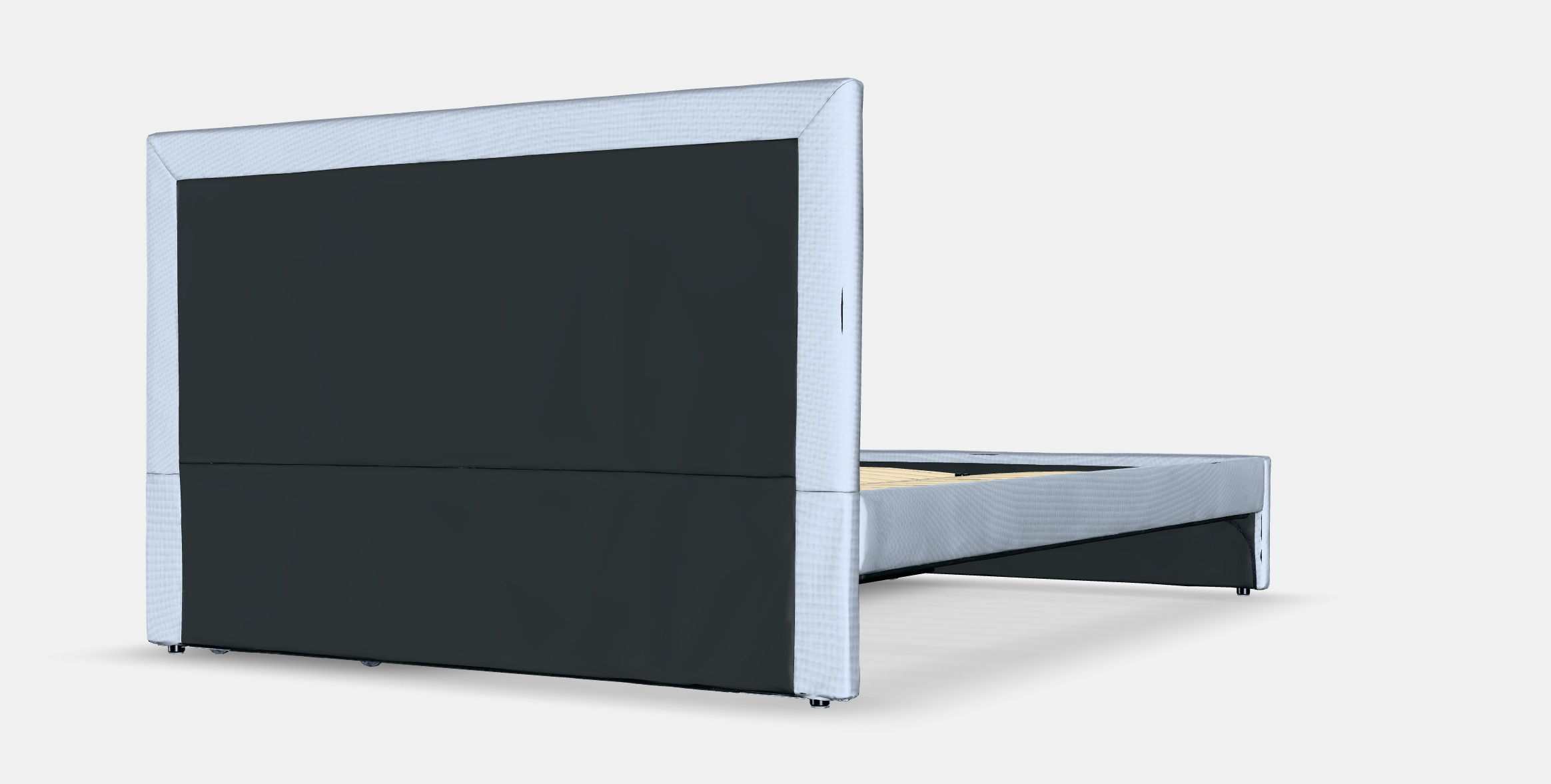 GLADSTAD Upholstered bed 2 storage boxes 1 3D model_5