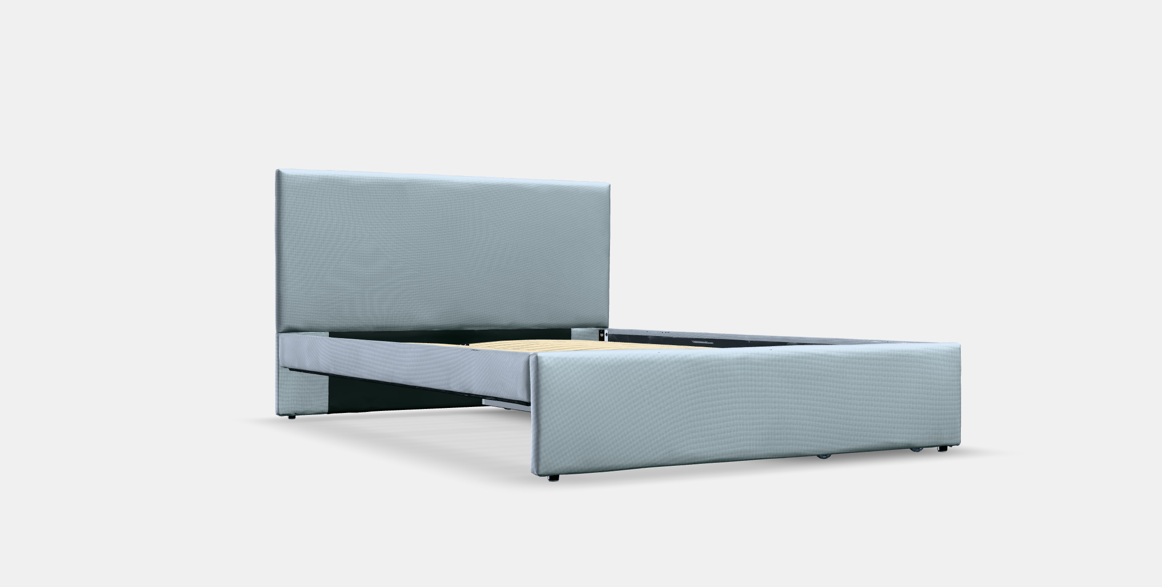 GLADSTAD Upholstered bed 2 storage boxes 1 3D model_9