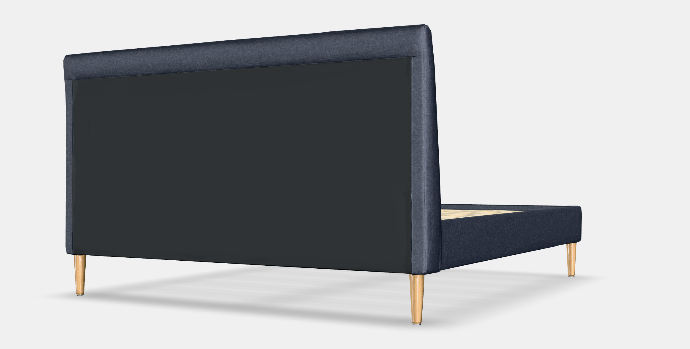 IDANAS Upholstered bed frame 1 Low-poly 3D model_6