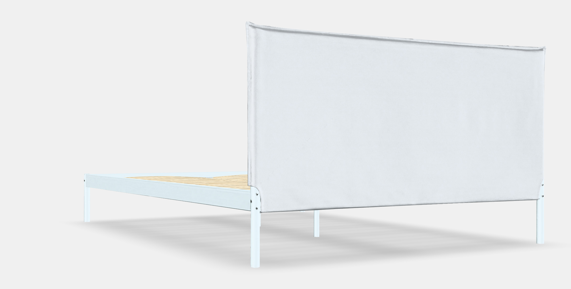 KLEPPSTAD Bed frame 1 Low-poly 3D model_2