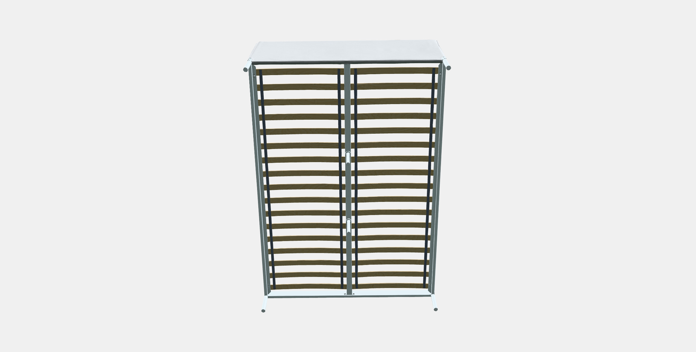 KLEPPSTAD Bed frame 1 Low-poly 3D model_6